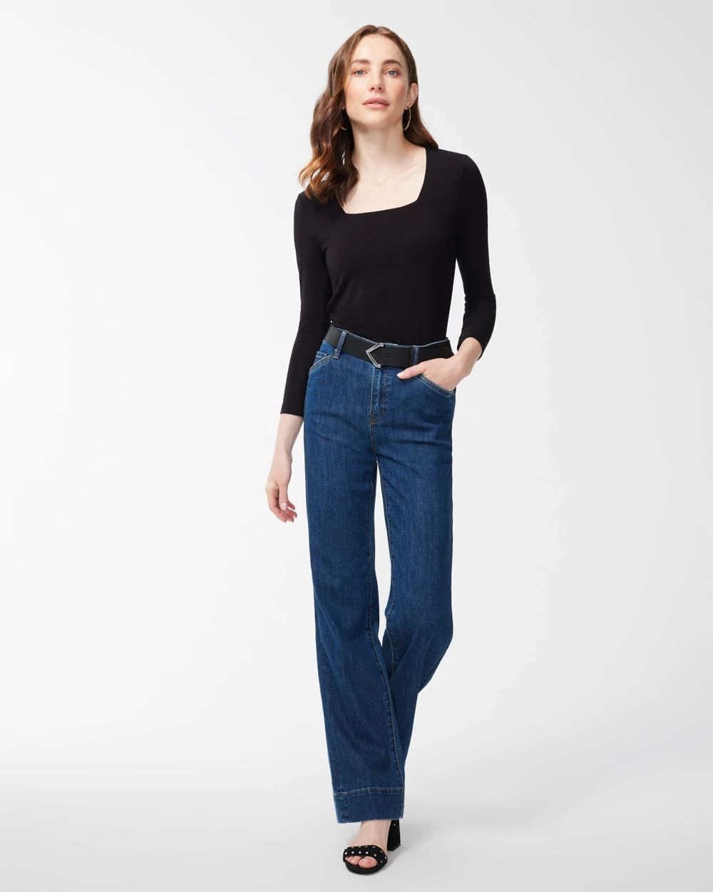 Touch of Cool™ Square Neck Tee | Chico's